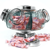 Mini Baleiro de Vidro 